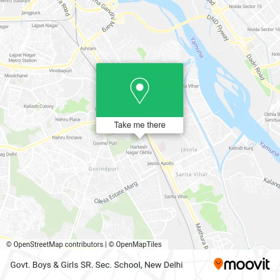 Govt. Boys & Girls SR. Sec. School map