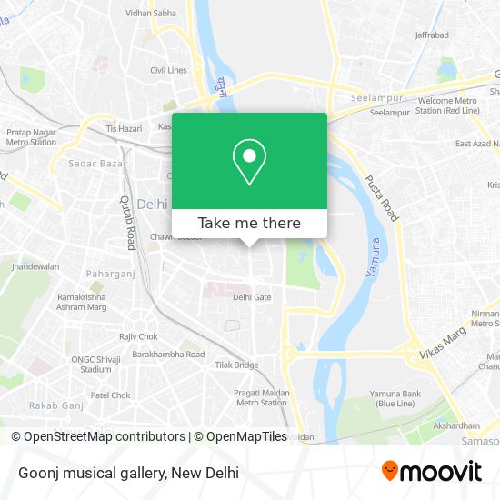 Goonj musical gallery map