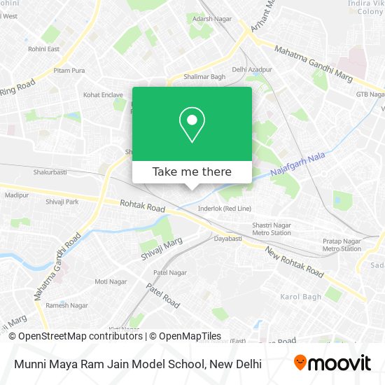 Munni Maya Ram Jain Model School map