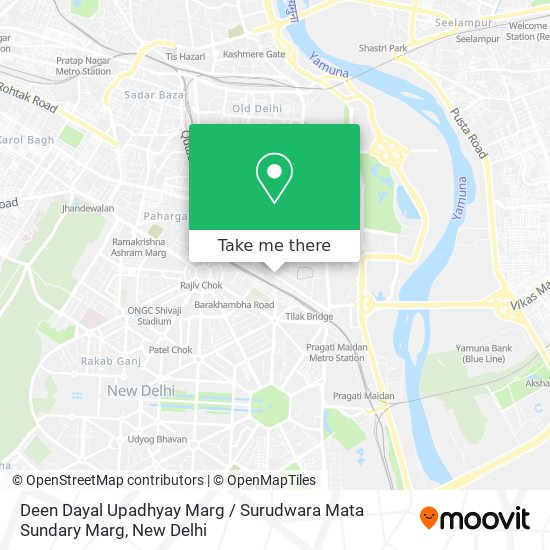 Deen Dayal Upadhyay Marg / Surudwara Mata Sundary Marg map