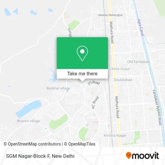 SGM Nagar-Block F map