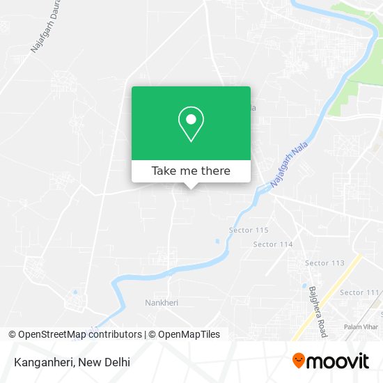 Kanganheri map