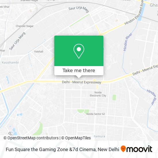 Fun Square the Gaming Zone &7d Cinema map