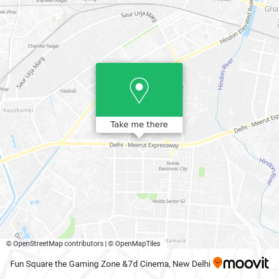 Fun Square the Gaming Zone &7d Cinema map