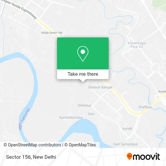 Sector 156 map