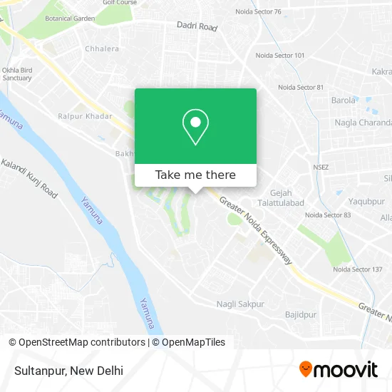 Sultanpur map