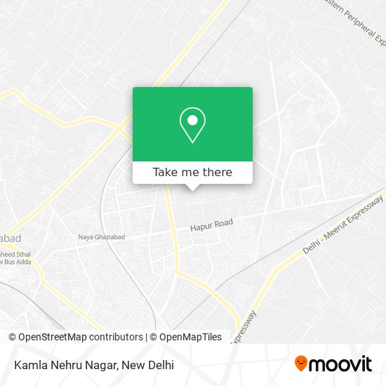 Kamla Nehru Nagar map