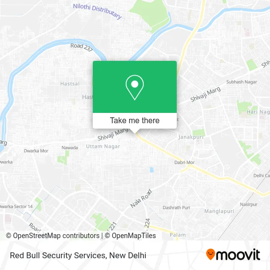 Red Bull Security Services map