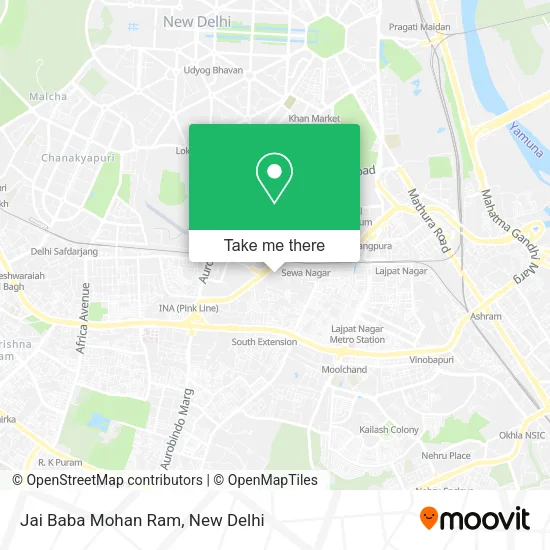 Jai Baba Mohan Ram map