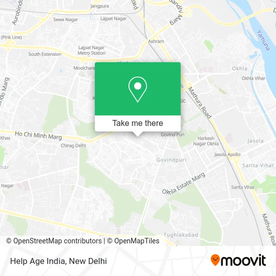 Help Age India map