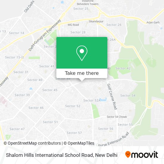 Shalom Hills International School Road map
