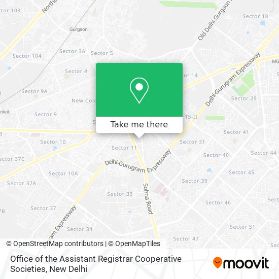 How to get to Office of the Assistant Registrar Cooperative Societies