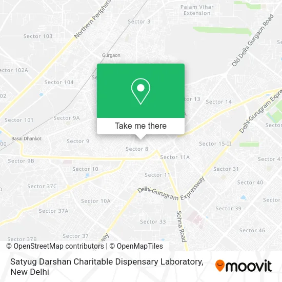 Satyug Darshan Charitable Dispensary Laboratory map