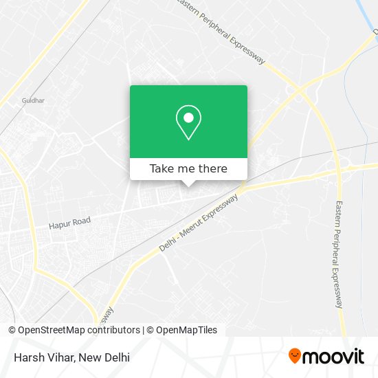 Harsh Vihar map