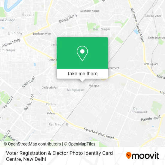 Voter Registration & Elector Photo Identity Card Centre map