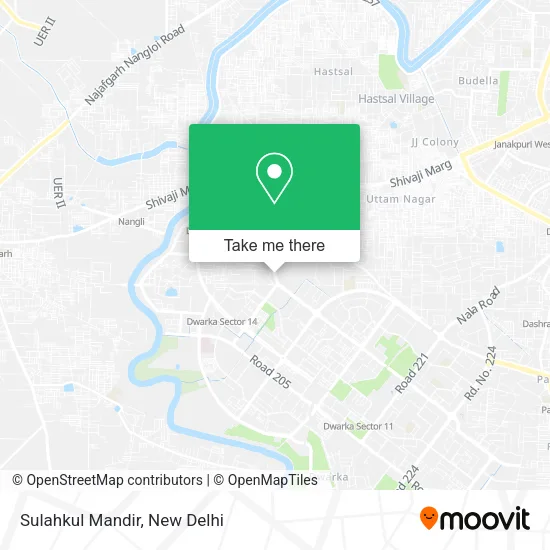 Sulahkul Mandir map