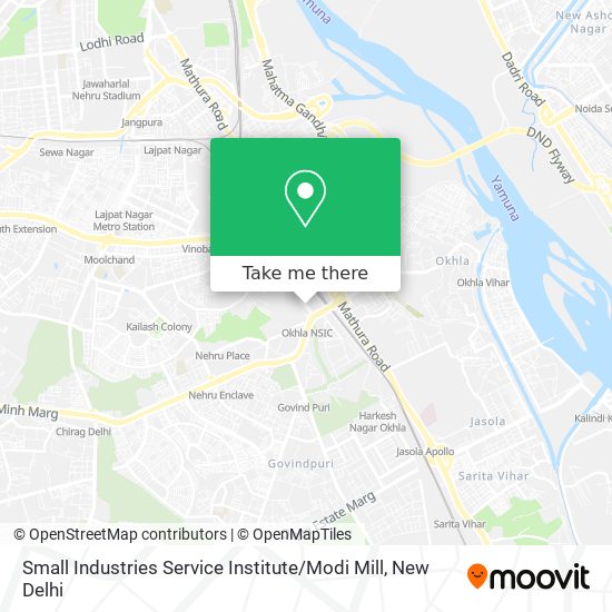 Small Industries Service Institute / Modi Mill map