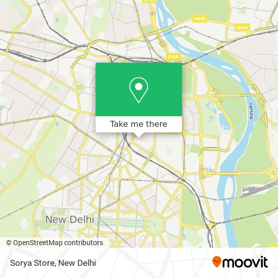 Sorya Store map