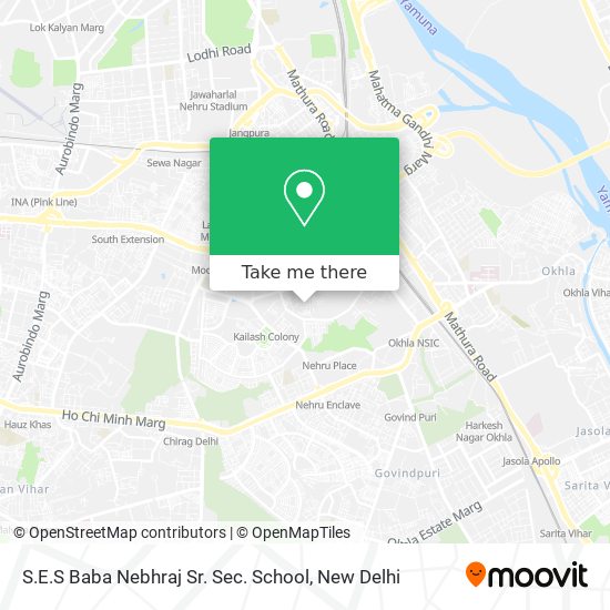 S.E.S Baba Nebhraj Sr. Sec. School map
