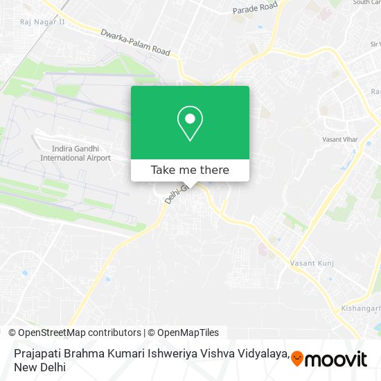 Prajapati Brahma Kumari Ishweriya Vishva Vidyalaya map