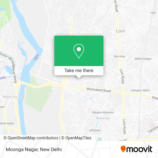 Moonga Nagar map