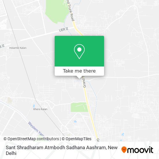 Sant Shradharam Atmbodh Sadhana Aashram map
