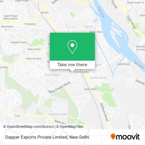 Dapper Exports Private Limited map