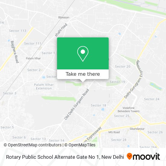 Rotary Public School Alternate Gate No 1 map