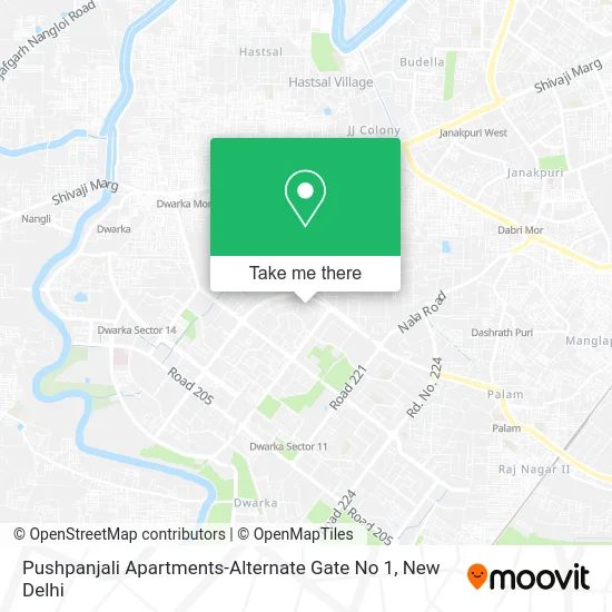 Pushpanjali Apartments-Alternate Gate No 1 map