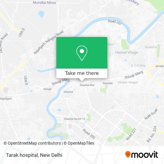 Tarak hospital map