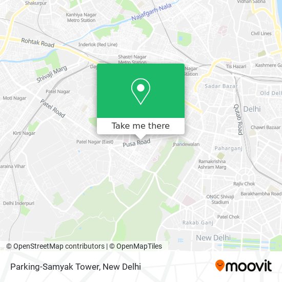 Parking-Samyak Tower map