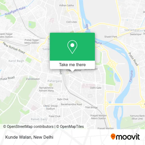 Kunde Walan map