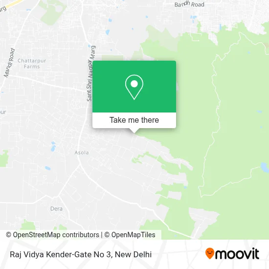 Raj Vidya Kender-Gate No 3 map