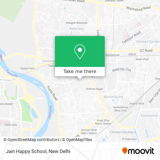 Jain Happy School map