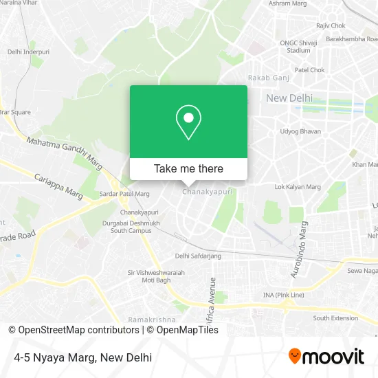 4-5 Nyaya Marg map