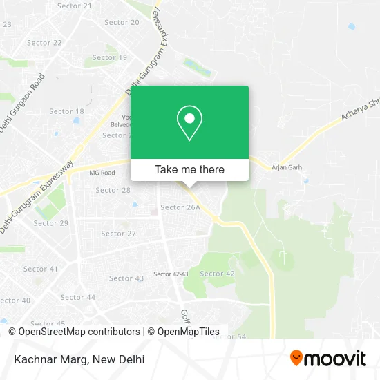 Kachnar Marg map