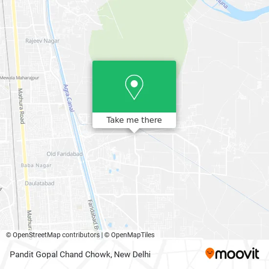 Pandit Gopal Chand Chowk map
