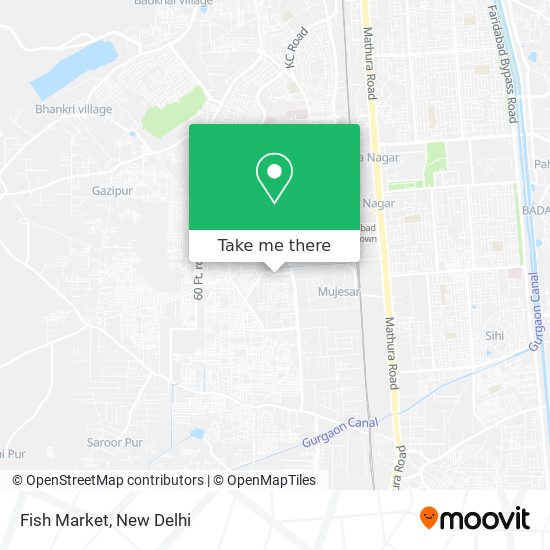 Fish Market map