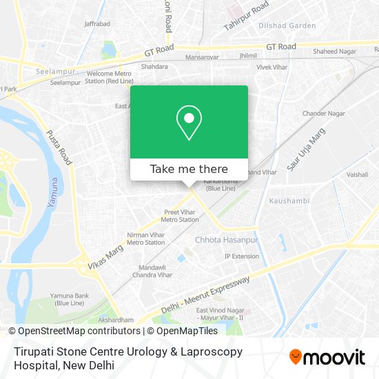 Tirupati Stone Centre Urology & Laproscopy Hospital map