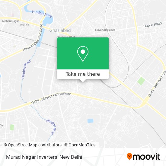 Murad Nagar Inverters map