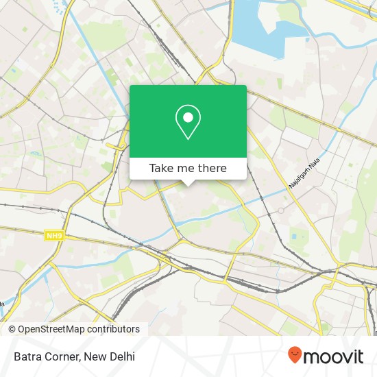 Batra Corner map