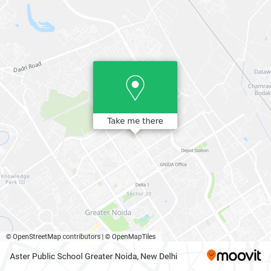 Aster Public School Greater Noida map