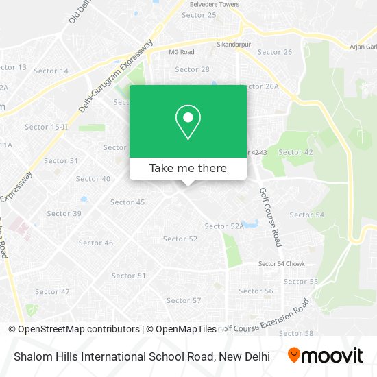 Shalom Hills International School Road map