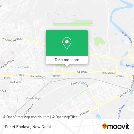 Saket Enclave map