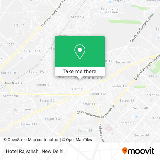 Hotel Rajvanshi map