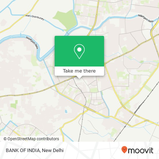 BANK OF INDIA map