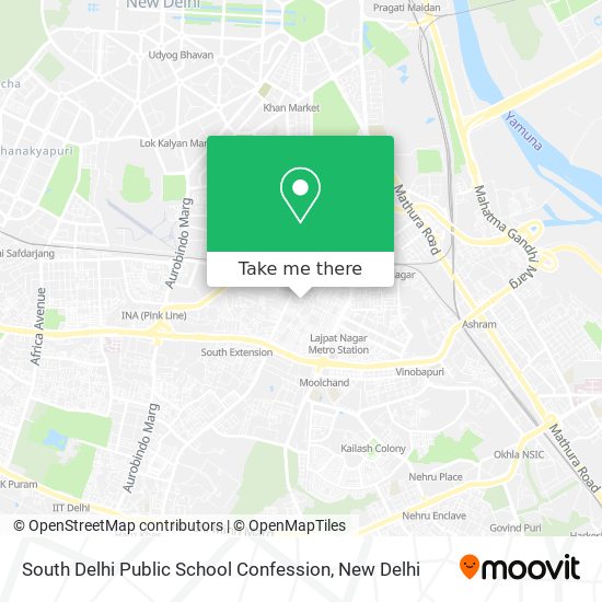 South Delhi Public School Confession map