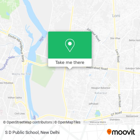 S D Public School map