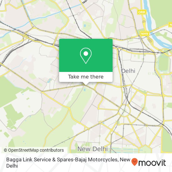 Bagga Link Service & Spares-Bajaj Motorcycles map