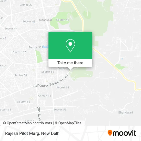 Rajesh Pilot Marg map